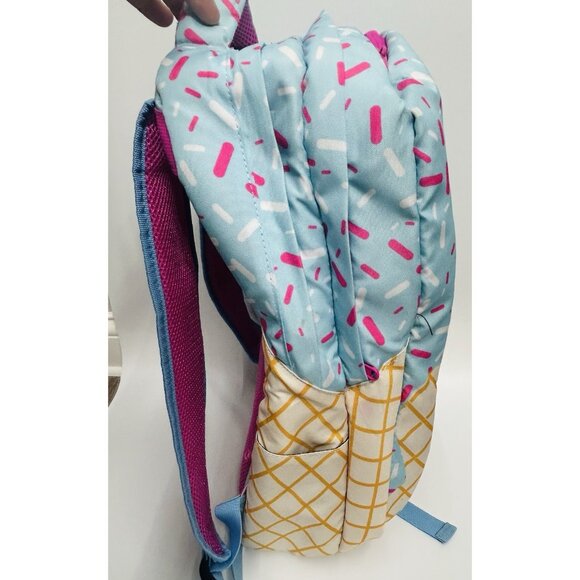 Baseball Lifestyle BL101 Backpack Cotton Candy Ice Cream Blue Pink - Picture 9 of 13